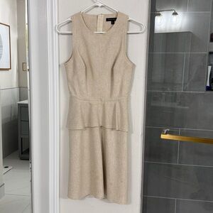 Banana Republic Light Tan Sleeveless Dress